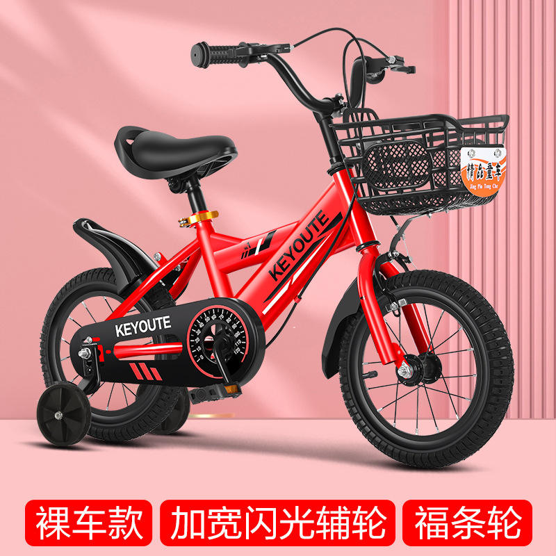 Basic red plastic wheels