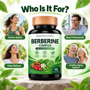 Livraison Rapide – Complément Complexe de Berbérine : Soutien à la Gestion du Poids et Formule de Bien-être Digestif (Faible MOQ) - Product Image 6