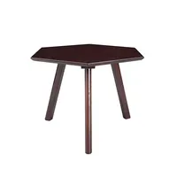 מוצק עץ דקורטיבי קטן תה שולחן פינת שולחן קפה קצר פינת שולחן יכול להיות בשילוב עם אופנה ופשטות