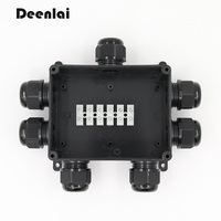 FSH716 IP68 boîtier de joint de câblage étanche connecteur souterrain avec joint d'étanchéité en silicone IP68 boîtier en plastique PC