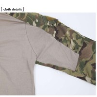 Pantalon tactique de combat unisexe bleu marine ESDY G2 Camo, respirant, imperméable, antistatique, en polyester, avec coudières et genouillères, pour l'extérieur