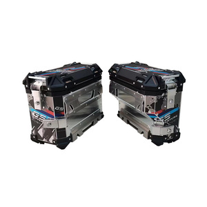 Ensemble de sacoches latérales en aluminium pour moto 45L 38L - pour B-M-W R1250GS Adventure R1200GS, sacoches latérales robustes, coffre de toit, bagages étanches - Product Image 3