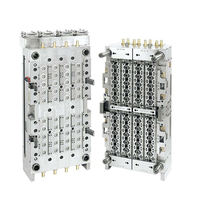Venta caliente 12 cavidades 38mm 48mm 28mm fabricante de moldes tapa de botella de plástico molde de inyección