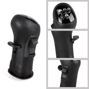 Volvo Trucks <b>Shift</b> <b>Knob</b> Black Leather Ergonomic Gear Selector For Medium Heavy-Duty Trucks Part Number 20488052 - Product Image 2