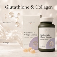 Gummies de beauté premium avec glutathion 1 500 000 mg et collagène - Peau sans rides, peau claire et ongles sains
