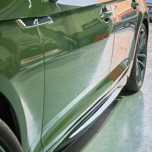 Accessoires automobiles : Jupes latérales de voiture en fibre de carbone pour Audi A5 4 portes B9.5 (2020-2024) – Amélioration et lifting - Product Image 6