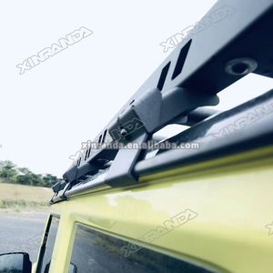 Pour <span class=keywords><strong>Suzuki</strong></span> Jimny galerie de toit avec lumière LED JB64 JB74 2018 2019 2020 2021 <span class=keywords><strong>2022</strong></span> 2023 2024 haut bagages barre transversale Rail panier support - Product Image 4