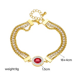 Nouveaux Bracelets de bijouterie fine Bracelets Trendy Butterfly Tree Eye Design <span class=keywords><strong>Chainette</strong></span> Et Bracelet Pour Femme avec acier inoxydable - Product Image 4