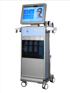 Appareil multifonctionnel d'hydrodermabrasion pour nettoyage en profondeur, aquafacial et jet d'oxygène, avec analyse de la peau - Product Image 3