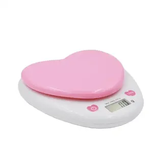 Heißes Produkt 3KG 0,1g rosa <span class=keywords><strong>Design</strong></span> niedliche digitale Küche Lebensmittel waage - Product Image 2