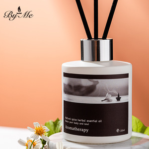 Bouteille en verre de luxe 120 ml pour diffuseur à bâtonnets, parfum frais longue durée, huile parfumée pour décoration intérieure DIY, anti-moustiques – Vente directe usine - Product Image 4