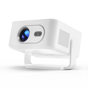 Mini-projecteur portable HY300 MAX Android 14 720P 8K 400 Lumens HIFI Stéréo WiFi 6 BT5.4 avec autofocus et correction automatique de la distorsion trapézoïdale pour la maison - Product Image 3