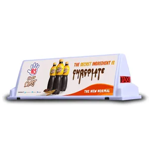 LED taxi top led advertising light box