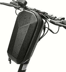 Wholesale Trend 4L Waterproof EVA+PU Black Scooter Storage Bags Front <b>Frame</b> <b>Bicycle</b> Electric Scooter Handlebar Bag 330g - Product Image 1