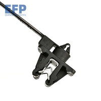 Offre Spéciale – Assortiment de Clips de Rangement Auto-Bloquants pour Harnais de Voiture, Attaches de Câbles à Fixation par Poussée en Nylon 66 pour l'Organisation des Faisceaux de Câbles Automobiles