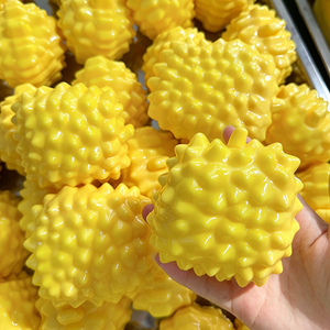 Crunchy Durian-<b>shaped</b> Building <b>Block</b> Squeeze Ball Custom Handmade Crunchy-sounding Stress-relief Toy Cross-border - Product Image 3
