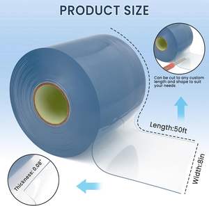 Hoge Kwaliteit Aanpasbare <span class=keywords><strong>Pvc</strong></span> Lassen Gordijn Rol 2Mm Zachte Plastic Vellen Uv Flexibele Ondoorzichtige Visuele Boog Proof Uv Snijden - Product Image 4