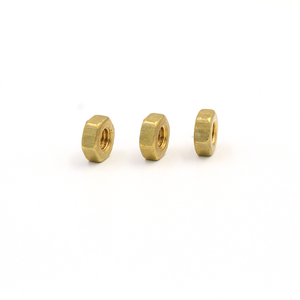Chuyên Nghiệp Tùy Chỉnh Metric M3 M5 M6 M8 M12 Din934 Đồng Lục Giác Khóa Nut Đánh Bóng Brass Hex Nut - Product Image 5