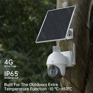 <strong>Guangzhou</strong> <strong>CCTV</strong> Factory 24/7 Live Solar 4G Camera Replaceable Battery 3MP IP PIR Detection Dome <strong>Security</strong> Camera for Farm