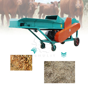 Dizel motor saman kesici silaj çim hayvan besleme yem kıyıcı mısır saman saman kesici makinesi satılık - Product Image 6