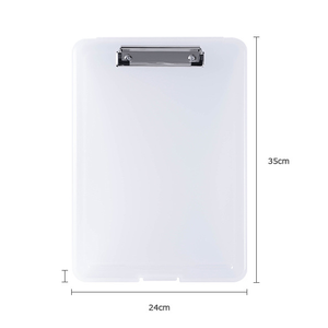 Portapapeles Plegable de Plástico y Aluminio A4 A5, Portapapeles de Enfermería Plegable con Adhesivo de Guía de Referencia Médica - Product Image 6