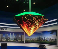 P2.5 personnalisé extérieur intérieur étanche lettre signe et numéro Led vidéo panneaux muraux publicité LED LOGO écran d'affichage