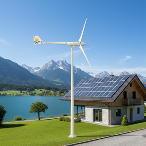 Generador Eólico HENRYD de 2.5KW <span class=keywords><strong>2500W</strong></span>, 24V-400V con Aspas de 3.2m/3.8m/4m - Product Image 1