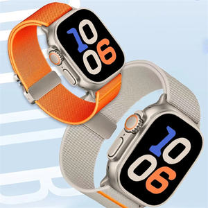 Correa Elástica de Nailon Tipo Paracaídas para <span class=keywords><strong>Apple</strong></span> Watch Ultra 3, Correa de 49mm 46mm 42mm - Product Image 4