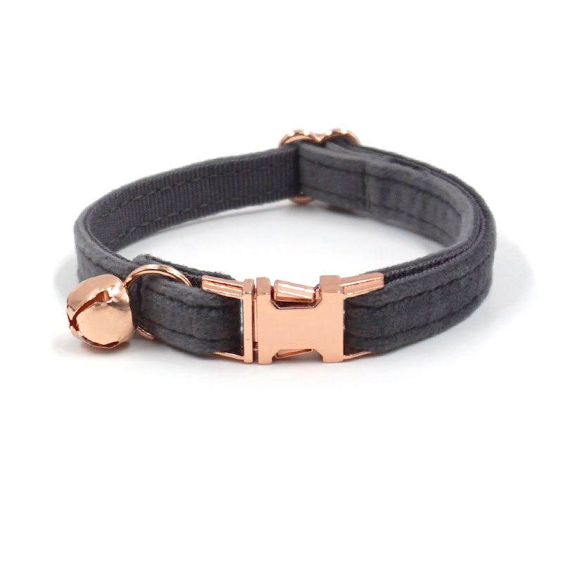 rose gold hardware cat collar