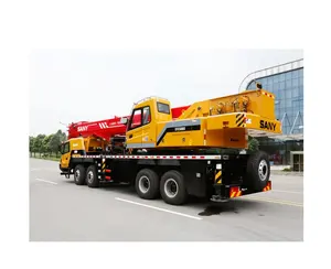 Grúa hidráulica montada en camión de 50 toneladas STC500S usada con éxito de ventas con alto rendimiento para la venta
