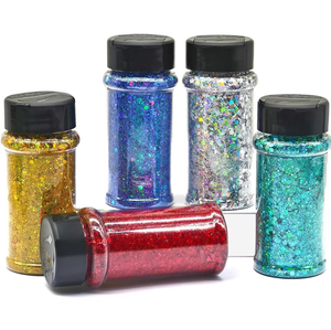 بيع بالجملة الترتر الأكثر مبيعًا الترتر الزاهية الملونة مزيج مجسما مكتنزة بريق في حقيبة أو حزمة شاكر - Product Image 6