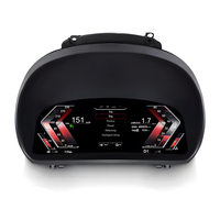 Compteur de Vitesse Automobile Affichage Tête Haute LCD Tableau de Bord Numérique pour BMW Série 1 E87 2004-2011