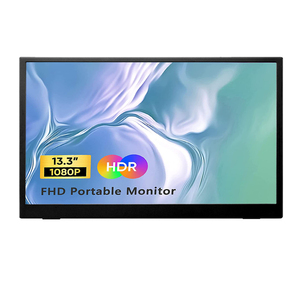 IPS <span class=keywords><strong>Full</strong></span> HD 1080P FreeSync 100% SRGB USB C 13.3 Inch Màn Hình Di Động Cho Máy Tính Xách Tay Máy Vi Tính Điện Thoại Thông Minh PS4 Xbox Màn Hình Ngoài - Product Image 1