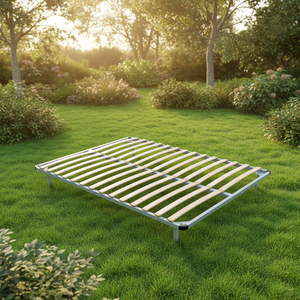 C89-<span class=keywords><strong>2</strong></span> 自锁式金属床架加厚分体式骨架可拆装组装厂家产品床板 - Product Image 5