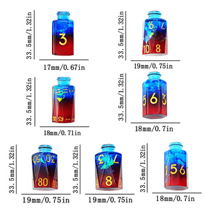 Hội Đồng Quản trị trò chơi Nhựa Màu Xanh Potion chai Xúc xắc RPG cthulhu Hội Đồng Quản trị trò chơi xúc xắc DND nhựa trong suốt mèo xúc xắc - Product Image 6