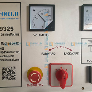 9 động cơ dọc kính hình đặc biệt mài thẳng kính hai cạnh đánh bóng và Máy vát - Product Image 5