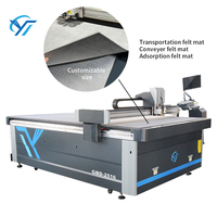 Tapis en feutre d'adsorption à alimentation automatique de 4 mm 2,5 mm pour machine de découpe à couteau vibrant CNC