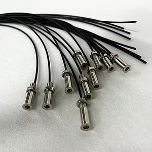 1.5mm <span class=keywords><strong>Mayki</strong></span> marque fin lueur Fiber optique lumière Pmma noir veste câble à Fiber optique pour piscine étoile lumière décoration - Product Image 1