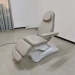 2026 Multi-functional Massage Beauty Bed <b>Reclining</b> Chair High-End Salon Bed PU Leather Stainless Steel Frame 3 Motor Electric - Product Image 3
