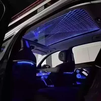 Pour BMW Série 5 G30 Kits intérieurs toit ouvrant panoramique ciel étoilé Film toit fenêtre atmosphère lumières ciel étoilé plafond ambiant