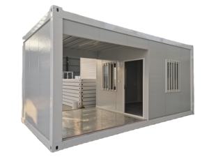 Casa Contenedor Prefabricada Moderna y Económica, Resistente a Huracanes, con Paneles Sándwich Transpirables, de Instalación Rápida y Portátil - Product Image 1