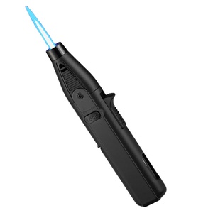 Strong Flame Butane Torch Cigar <strong>Lighter</strong> Windproof Refillable Eco-Friendly Jet <strong>Lighters</strong> <strong>for</strong> Grill BBQ Camping Stove Cigarette - Product Image 1