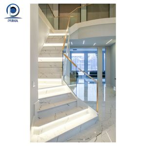Escalera minimalista Prima, escalera, marco <span class=keywords><strong>de</strong></span> Metal duradero, <span class=keywords><strong>escaleras</strong></span> interiores, tipo L, escalera Mono, diseño personalizado directo <span class=keywords><strong>de</strong></span> fábrica - Product Image 5