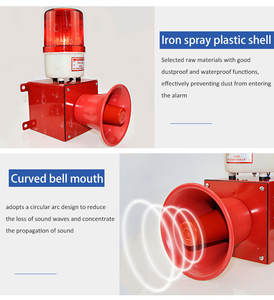 Avertisseur sonore électronique avec grue sonore et lumineuse Avertissement de trafic <span class=keywords><strong>Catégorie</strong></span> de produits - Product Image 5