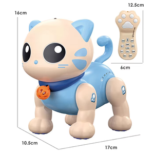 Interactivo Clap Voice Touch Control Dancing RC Stunt Cat Educativo Robótico Kitty Juguetes para niños y niñas - Product Image 1