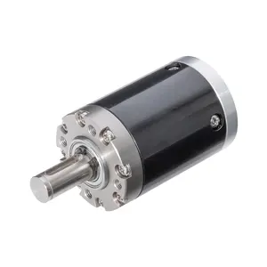 Gearbox 32Mm/Reducer Worm Gear Motor 24V Perangkat Terapi Lapangan untuk Peralatan Kecantikan Gearbox Mikro Kecil