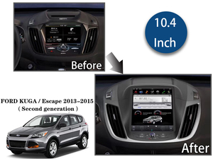Radio de Coche Bosstar con Pantalla Vertical Android de 10.4 Pulgadas con <span class=keywords><strong>GPS</strong></span> para <span class=keywords><strong>Ford</strong></span> KUGA <span class=keywords><strong>Escape</strong></span> <span class=keywords><strong>2013</strong></span>-2015 - Product Image 4