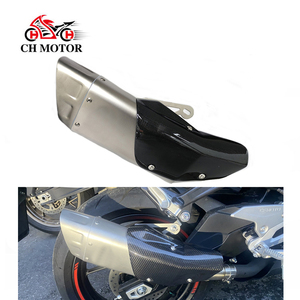 Escape Universal para Motocicleta AKR para KTM RC 125 250 390 para YAMAHA R6 R3 Ninja <span class=keywords><strong>Z</strong></span> <span class=keywords><strong>400</strong></span> 250 Z900 ZX6R - Product Image 1