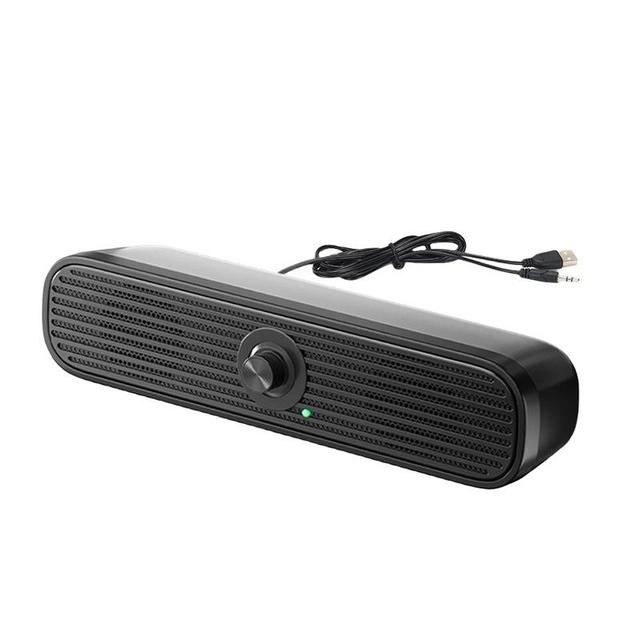 HiFi Sound Quality Computer Speakers Computer Sound Bar USB Powered PC Speakers