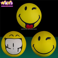 Sphère gonflable de sourire de décoration de fête de mariage de ballons gonflables